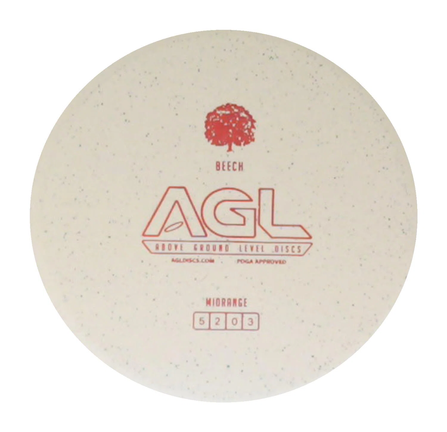 AGL Beech Disc Golf Disc