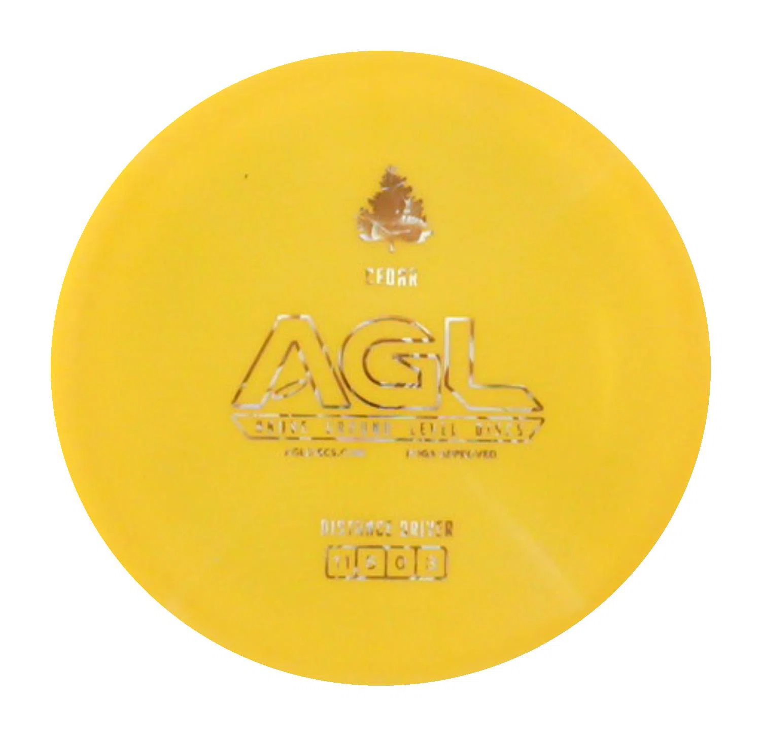 AGL Cedar Disc Golf Disc