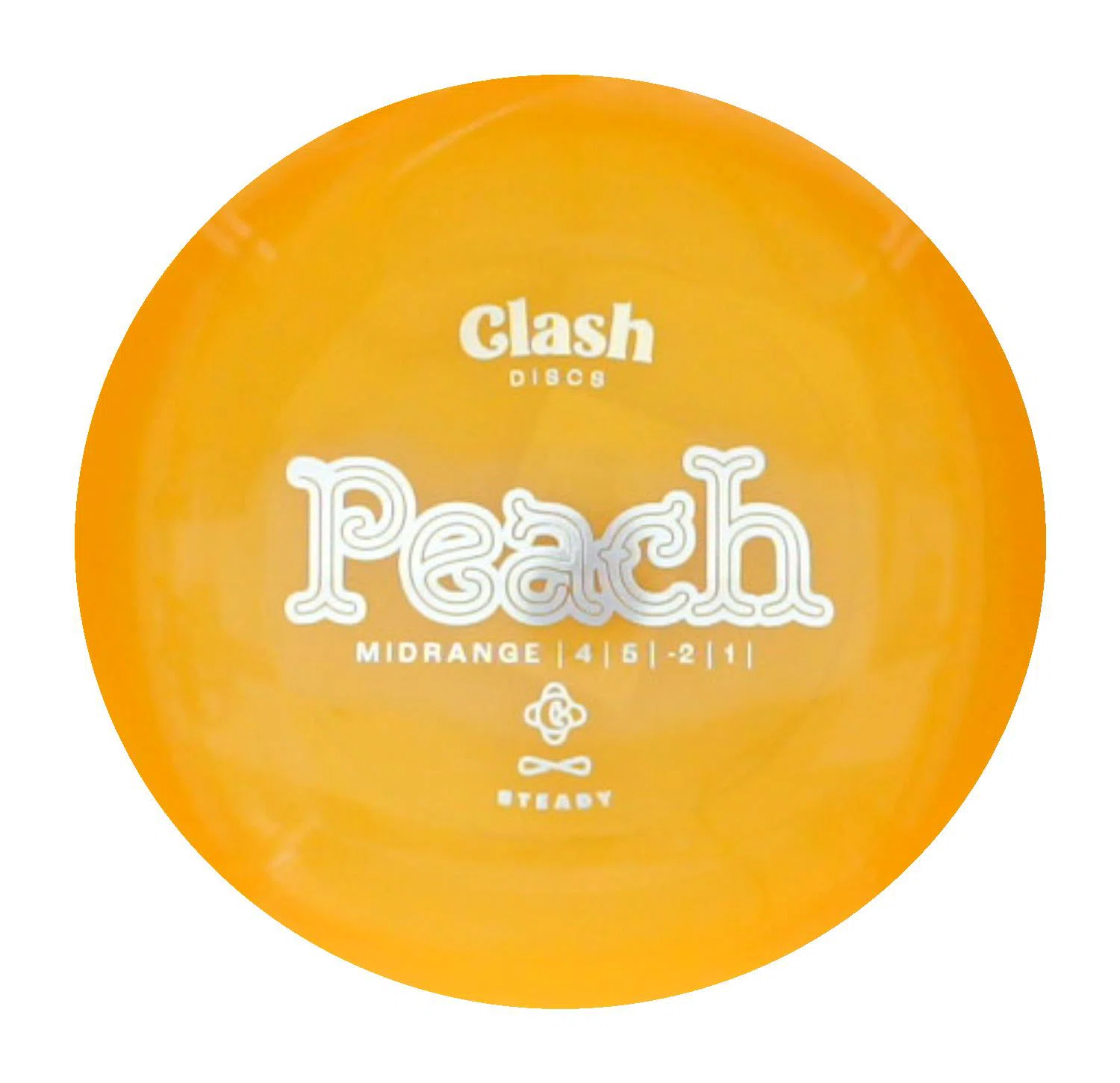 Clash Peach Disc Golf Disc