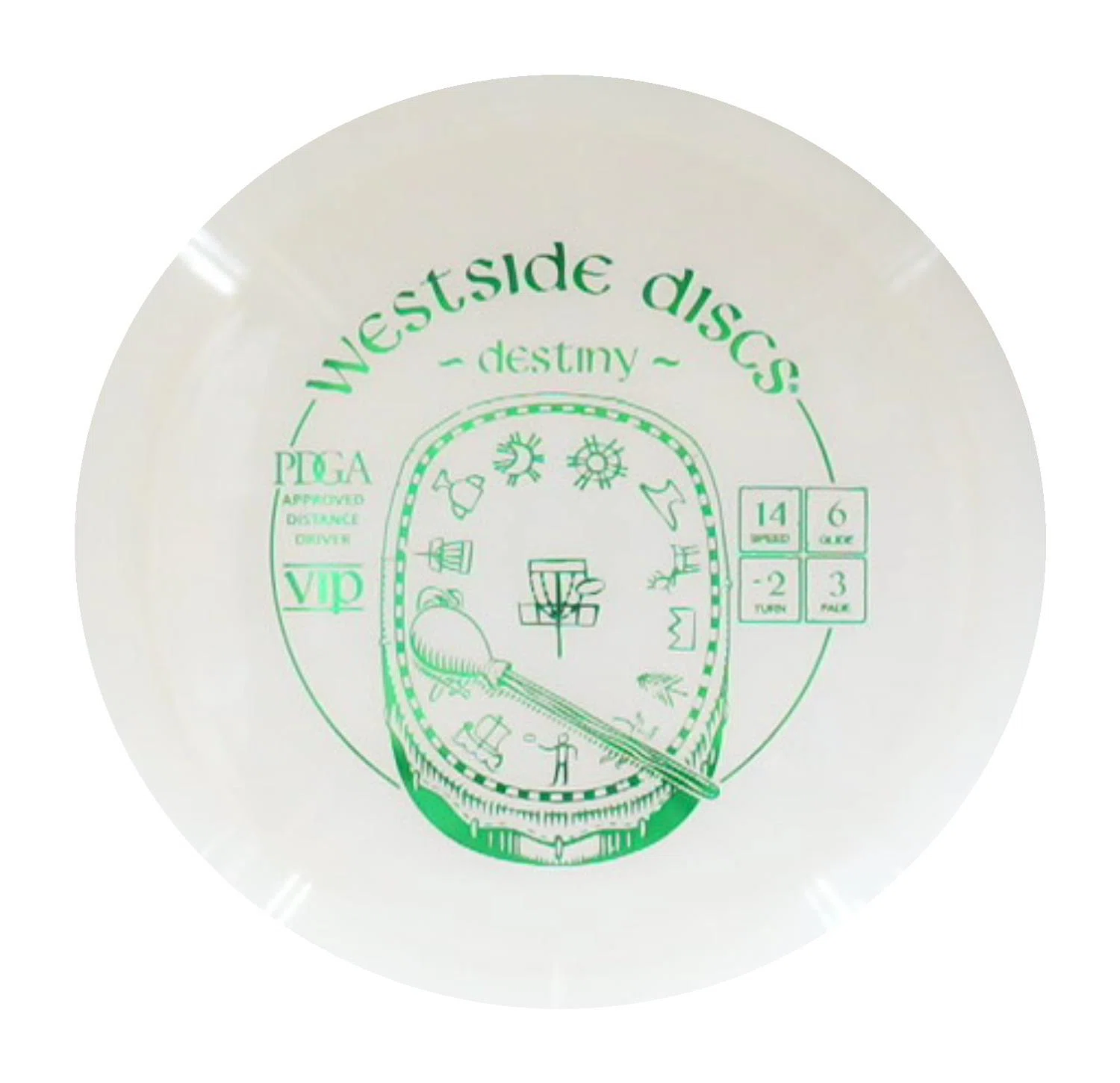 Westside Destiny Disc Golf Disc