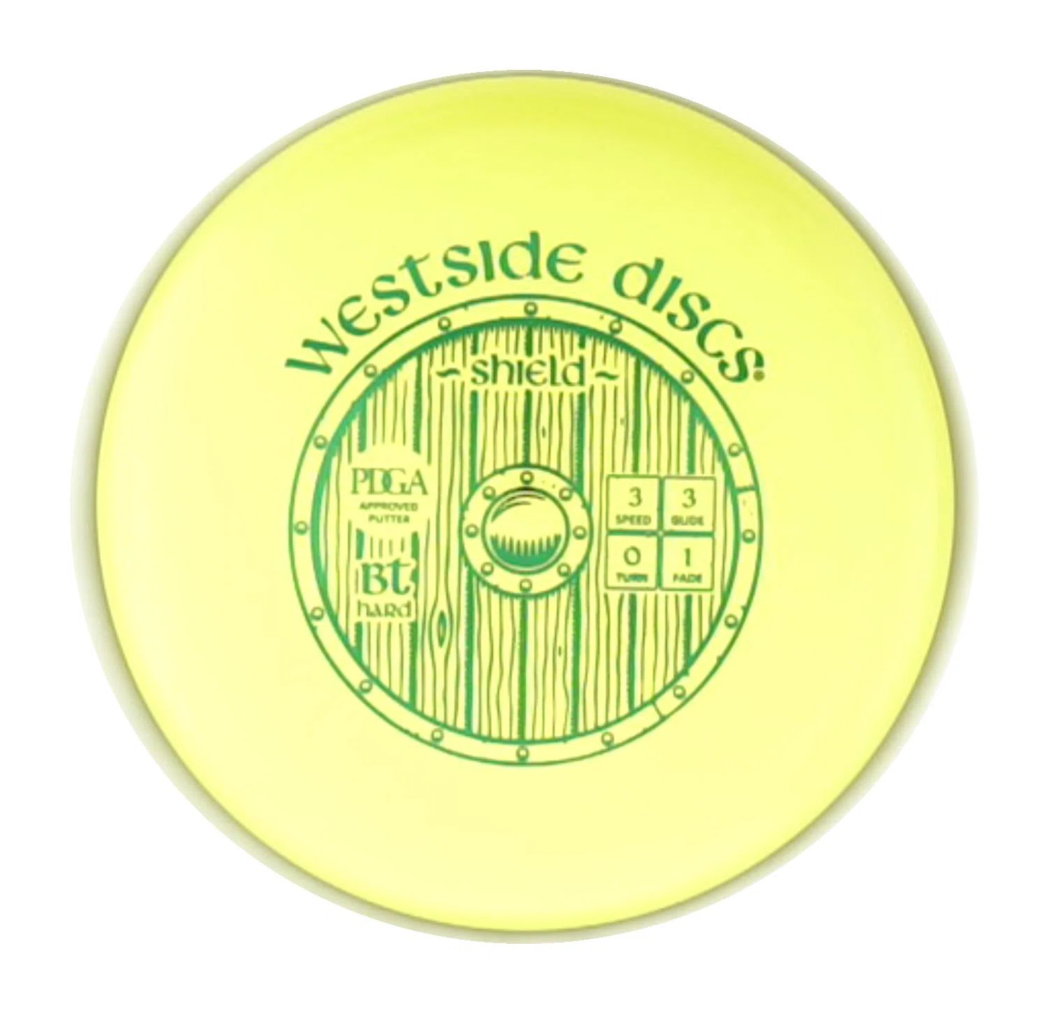 Westside Shield Disc Golf Disc