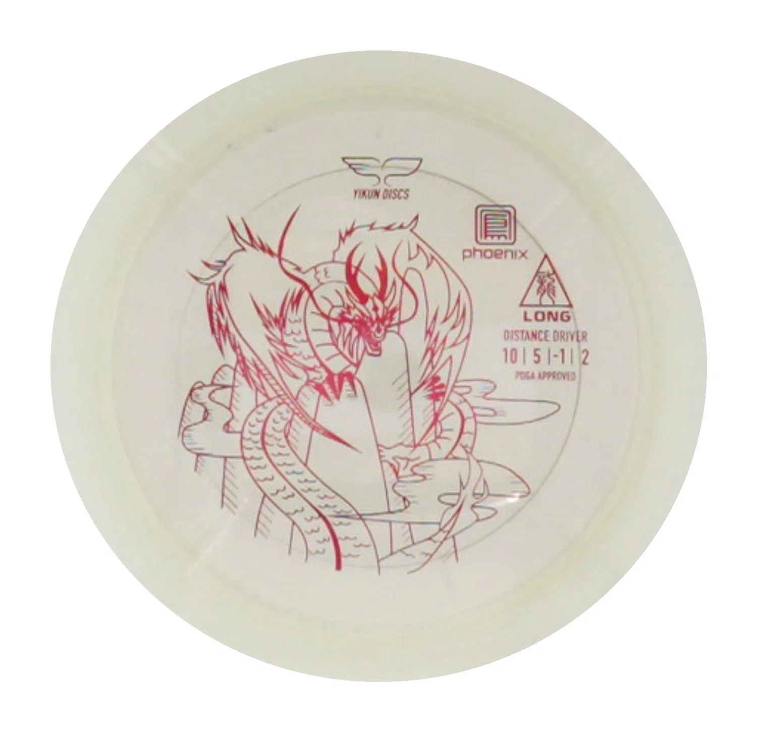 Yikun Long Disc Golf Disc