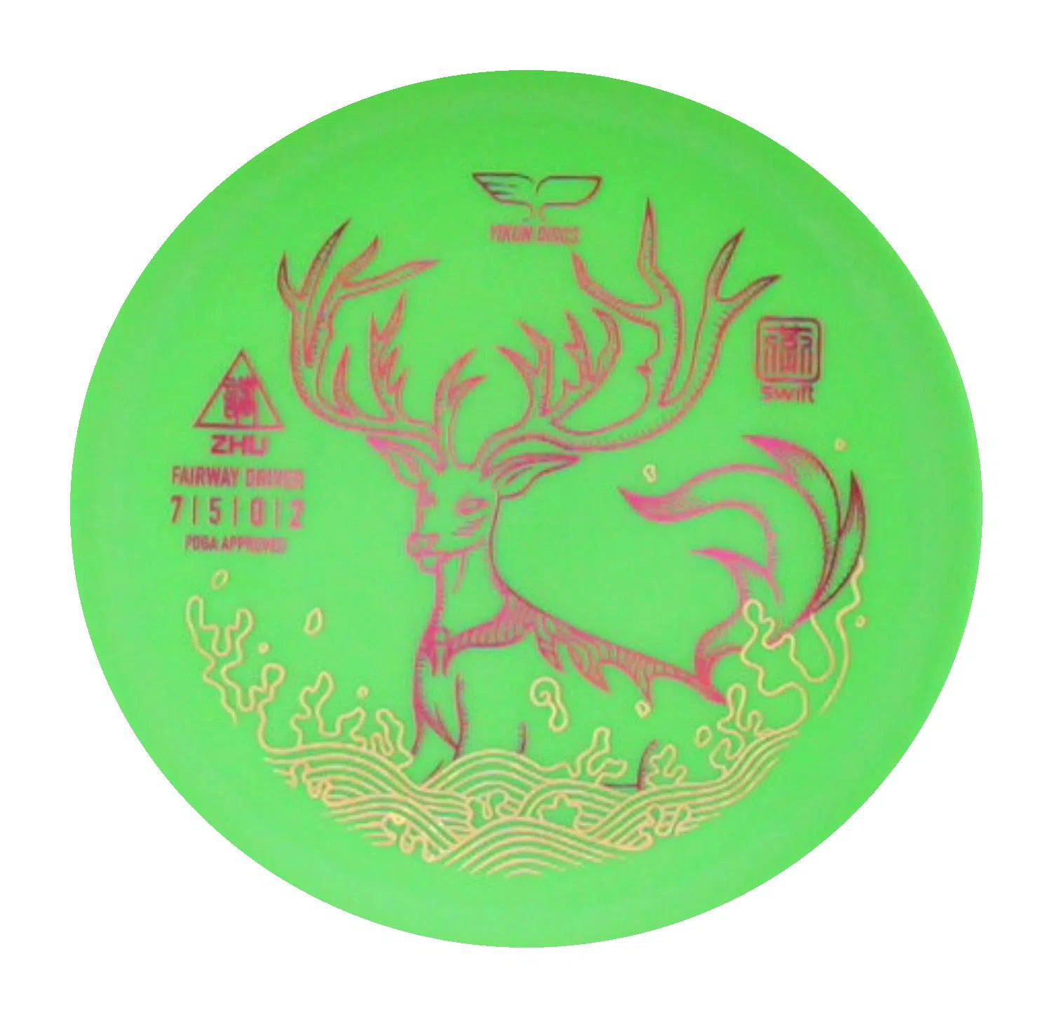 Yikun Zhu Disc Golf Disc